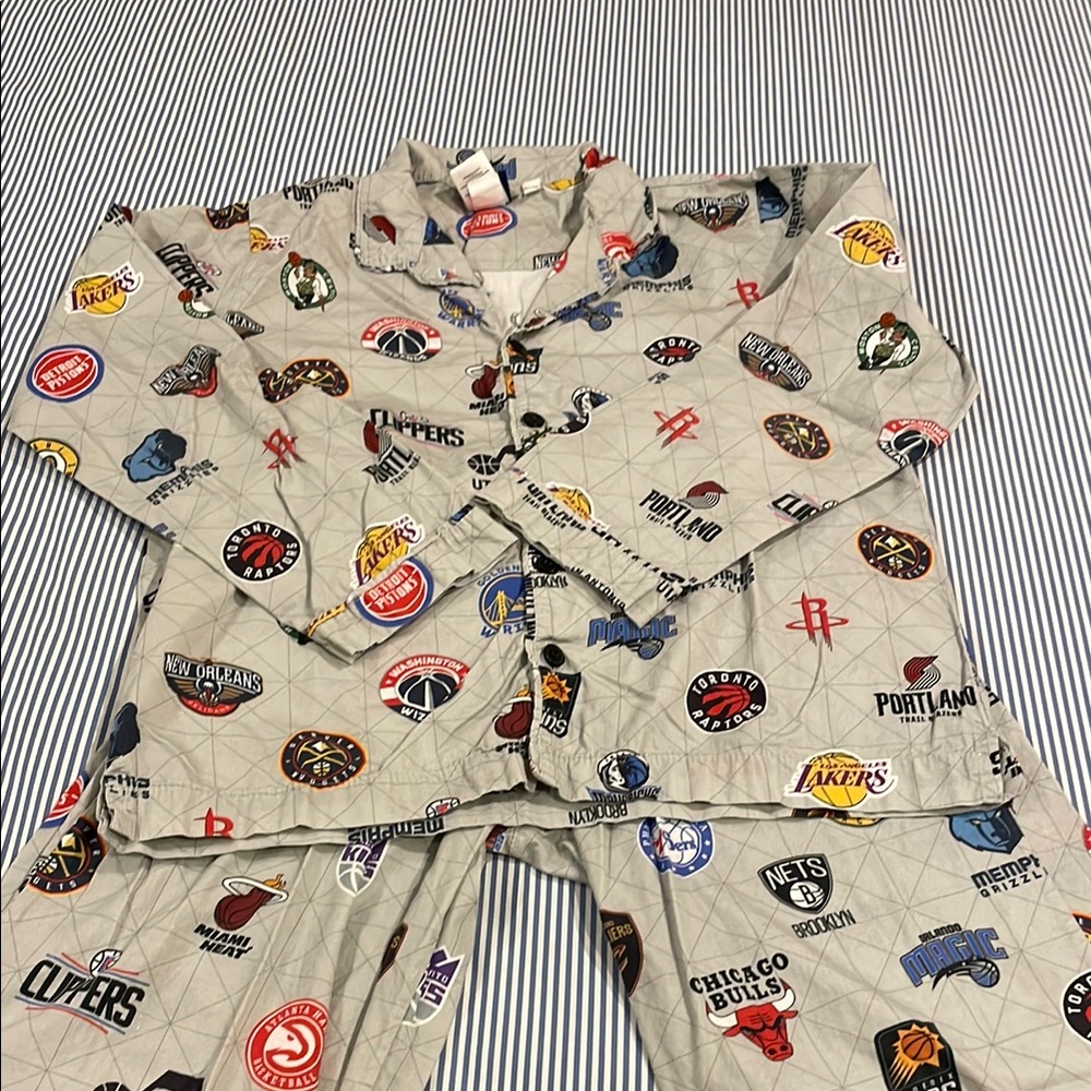 NBA loose fit pajama set
